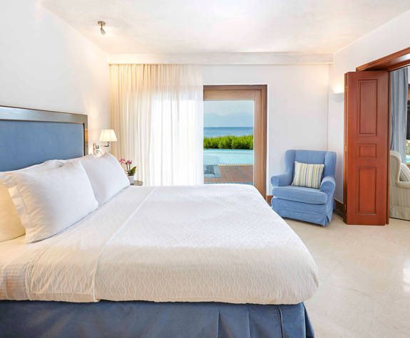 Elounda Bay Palace mediterranean villa double bed