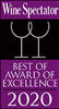 2020 Best of Award of Excellence Wine Spectator