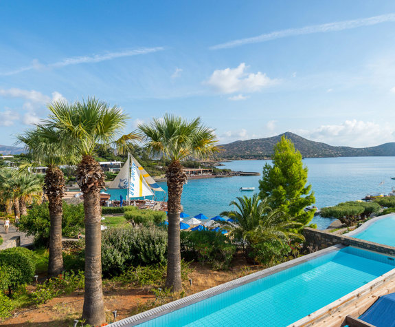 Elounda Bay Palace luxury suite sea view and shared pool