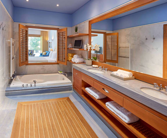 Elounda Bay Palace luxury suite bathroom