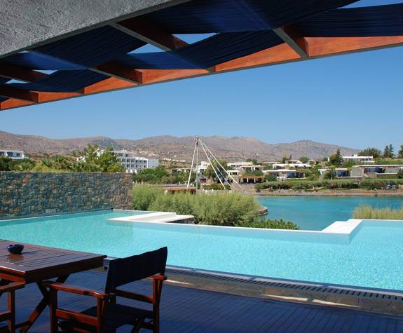 Elounda Bay Palace junior bungalow suite shared pool