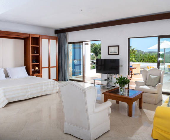 Elounda Bay Palace family suite garden view room