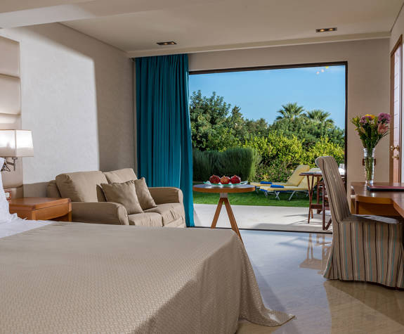 Elounda Bay Palace deluxe room sea view room and garden view